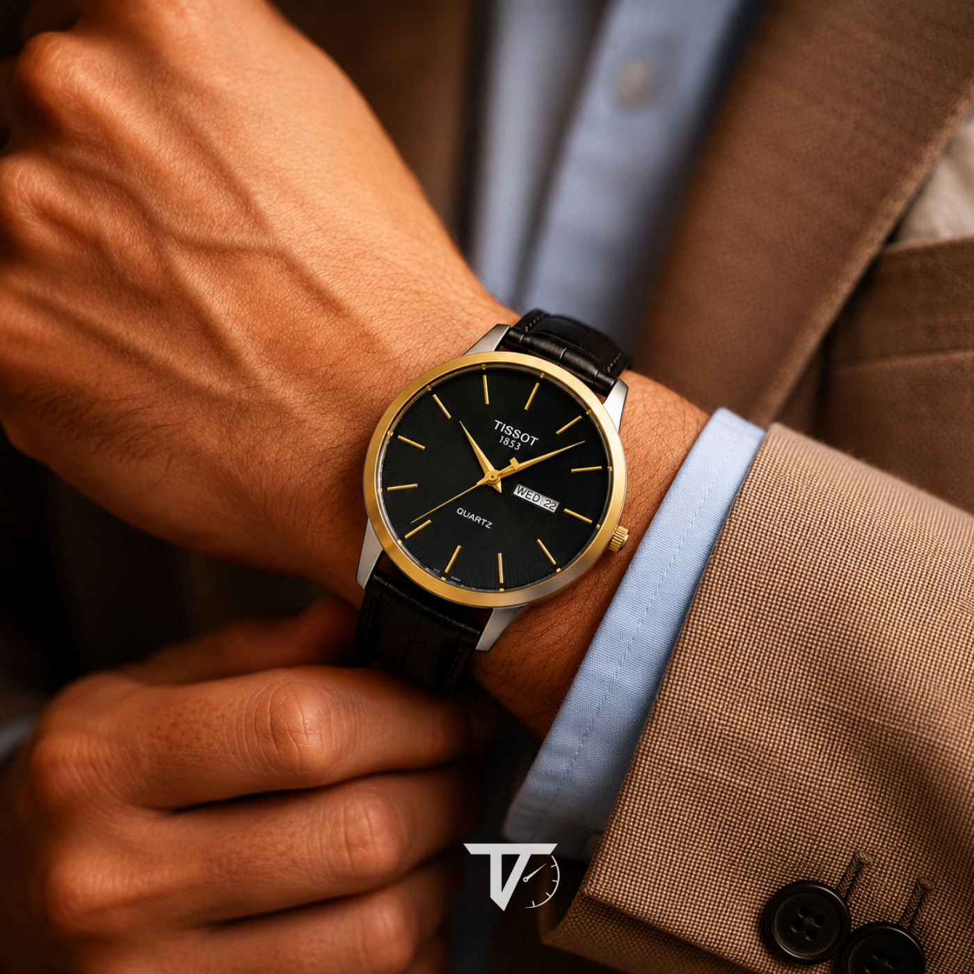 Tissot Quartz Black