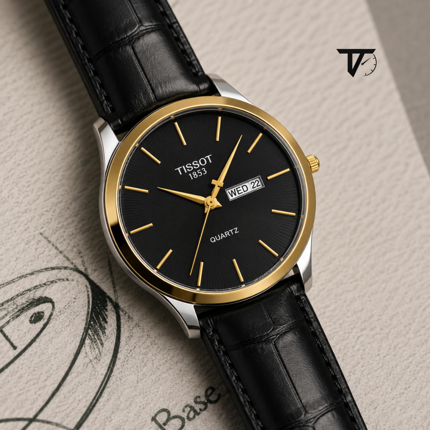 Tissot Quartz Black