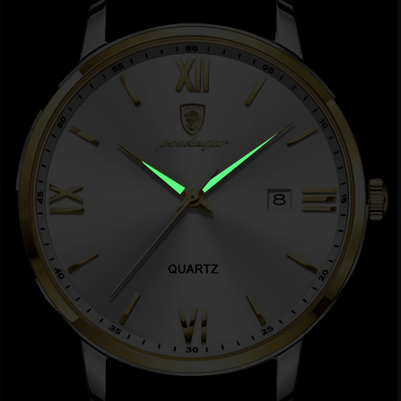Poedagar Classic Roman Quartz