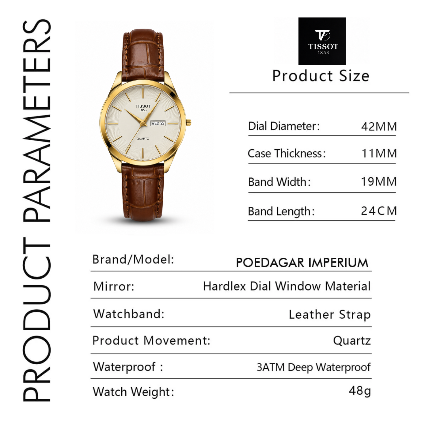 Tissot Two-Tone Quartz
